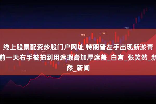 线上股票配资炒股门户网址 特朗普左手出现新淤青，前一天右手被拍到用遮瑕膏加厚遮盖_白宫_张笑然_新闻