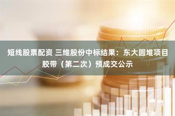 短线股票配资 三维股份中标结果：东大圆堆项目胶带（第二次）预成交公示