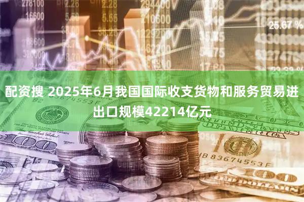 配资搜 2025年6月我国国际收支货物和服务贸易进出口规模42214亿元
